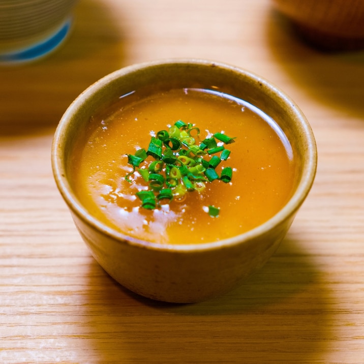 豆腐と大和芋の蒸しもの〜柚子こしょうあん【和食】